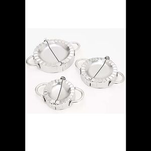 Cook's Essentials 3-park Stainless Steel Dough Presses